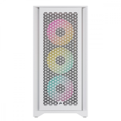 CORSAIR Obudowa iCUE 4000D RGB Airflow biała - CC-9011241-WW - Zdjęcie 4