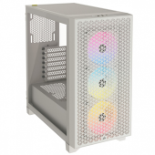 CORSAIR Obudowa 3000D Airflow RGB TG Mid-Tower Biała - CC-9011256-WW - Zdjęcie 4