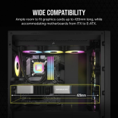 CORSAIR Obudowa 5000D CORE TG Airflow Mid-Tower czarna - CC-9011261-WW - Zdjęcie 3