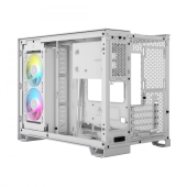 CORSAIR Obudowa 2500X mATX iCUE Mid-Tower Biała RGB  - CC-9011268-WW - Zdjęcie 5