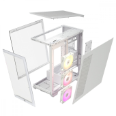 CORSAIR Obudowa 3500X TG Mid-Tower biała - CC-9011277-WW - Zdjęcie 5