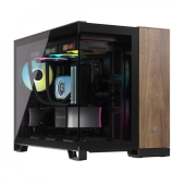 CORSAIR Obudowa 2500X mATX Mid Tower Czarny/Orzech drewno - CC-9011286-WW - Zdjęcie 2