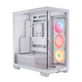 CORSAIR Obudowa 3500X LXR LINK TG Mid-Tower Biała - CC-9011325-WW - Zdjęcie 1