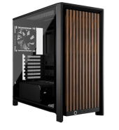 CORSAIR Obudowa FRAME 4000D RS Wood Mid-Tow Black/Walnut - CC-9011340-WW - Zdjęcie 1