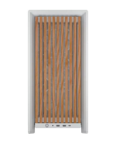 CORSAIR Obudowa FRAME 4000D RS Wood Mid-Tower White/Oak - CC-9011341-WW - Zdjęcie 2