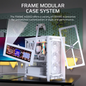 CORSAIR Obudowa FRAME 4000D RS Wood Mid-Tower White/Oak - CC-9011341-WW - Zdjęcie 5