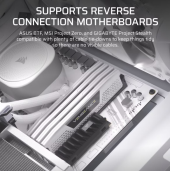 CORSAIR Obudowa FRAME 4000D RS Wood Mid-Tower White/Oak - CC-9011341-WW - Zdjęcie 9