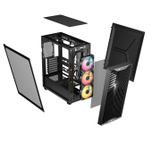 CORSAIR Obudowa 3200D RS ARGB Mid-Tower Black - CC-9011344-WW - Zdjęcie 3