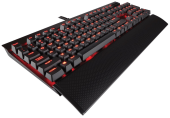 CORSAIR Gaming K70 LUX RAPIDFIRE Mechanical Key  -RED LED-       CHERRY MX RED - CH-9101020-NA - Zdjęcie 1