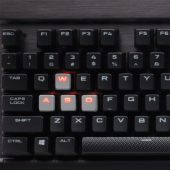 CORSAIR Gaming K70 LUX RAPIDFIRE Mechanical Key  -RED LED-       CHERRY MX RED - CH-9101020-NA - Zdjęcie 3