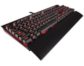 CORSAIR Gaming K70 LUX RAPIDFIRE Mechanical Key                              Red LED - Cherry MX Blue - CH-9101021-NA - Zdjęcie 1
