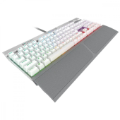 CORSAIR Klawiatura K70 RGB MK.2 SE Cherry MX Speed srebrna - CH-9109114-NA - Zdjęcie 2