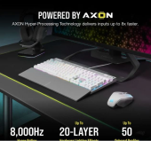 CORSAIR Klawiatura przewodowa K70 RGB Pro White PBT Keycaps  - CH-910951A-NA - Zdjęcie 3