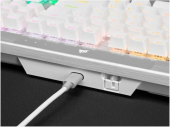 CORSAIR Klawiatura przewodowa K70 RGB Pro White PBT Keycaps  - CH-910951A-NA - Zdjęcie 7