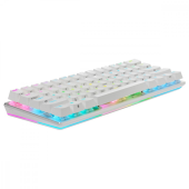 CORSAIR Klawiatura bezprzewodowa K70 Pro Mini Wireless RGB Cherry MX Red biała - CH-9189110-NA - Zdjęcie 4