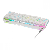 CORSAIR Klawiatura bezprzewodowa K70 Pro Mini Wireless RGB Cherry MX Red biała - CH-9189110-NA - Zdjęcie 5