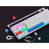 CORSAIR Klawiatura bezprzewodowa K70 Pro Mini Wireless RGB Cherry MX Red biała - CH-9189110-NA - Zdjęcie 7