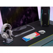 CORSAIR Klawiatura bezprzewodowa K70 Pro Mini Wireless RGB Cherry MX Red biała - CH-9189110-NA - Zdjęcie 9
