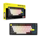 CORSAIR Klawiatura gamingowa Makr Pro 75 Carbon  - CH-91CE21G-NA - Zdjęcie 8