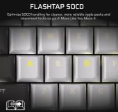 CORSAIR Klawiatura gamingowa Vanguard 96 MLX Plasma czarna - CH-91E901E-NA - Zdjęcie 7