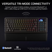 CORSAIR Klawiatura bezprzewodowa gamingowa Vanguard 96 WL MLX Plasma czarna - CH-91F901E-NA - Zdjęcie 3