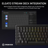 CORSAIR Klawiatura bezprzewodowa gamingowa Vanguard 96 WL MLX Plasma czarna - CH-91F901E-NA - Zdjęcie 9