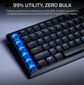 CORSAIR Klawiatura gamingowa Vanguard Air 99 Wireless Black  - CH-91HA01B-NA - Zdjęcie 2