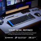 CORSAIR Klawiatura gamingowa Vanguard Air 99 Wireless Black  - CH-91HA01B-NA - Zdjęcie 3