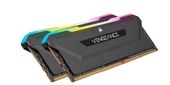 CORSAIR Pamięć DDR4 Vengeance RGB PRO SL 32GB/3200 (2*16GB) BLACK CL16 RYZEN  - CMH32GX4M2Z3200C16 - Zdjęcie 2