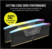CORSAIR Pamięć DDR5 Vengeance RGB 32GB/5600 (2x16GB) C36  - CMH32GX5M2B5600C36K - Zdjęcie 2