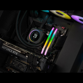 CORSAIR Pamięć DDR5 Vengeance RGB 32GB/5600 (2x16GB) CL40 - CMH32GX5M2B5600C40K - Zdjęcie 2