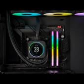 CORSAIR Pamięć DDR5 Vengeance RGB 32GB/5600 (2x16GB) CL40 - CMH32GX5M2B5600C40K - Zdjęcie 3