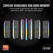 CORSAIR Pamięć DDR5 Vengeance RGB 48GB/6000 (2x24GB) CL30 AMD EXPO & Intel XMP  - CMH48GX5M2B6000Z30 - Zdjęcie 3