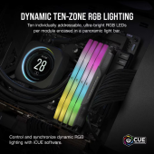 CORSAIR Pamięć DDR5 Vengeance RGB 48GB/6000 (2x24GB) CL30 AMD EXPO & Intel XMP  - CMH48GX5M2B6000Z30 - Zdjęcie 5
