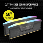 CORSAIR Pamięć DDR5 Vengeance RGB 96GB/6000(2*48GB) CL30 AMD EXPO & Intel XMP  - CMH96GX5M2B6000Z30 - Zdjęcie 4