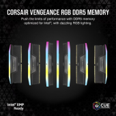 CORSAIR Pamięć DDR5 Vengeance RGB 96GB/6400(2*48GB) CL32  - CMH96GX5M2B6400C32 - Zdjęcie 3