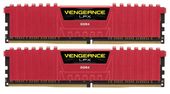 CORSAIR DDR4 Vengeance LPX 16GB/2666(2*8GB) CL16-18-18-35 RED 1,20V                                                                                   XMP 2.0 - CMK16GX4M2A2666C16R - Zdjęcie 4