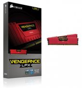 CORSAIR DDR4 Vengeance LPX 16GB/3200(2*8GB) CL16-18-18-36 RED 1,35V                                                                                   XMP 2.0 - CMK16GX4M2B3200C16R - Zdjęcie 1