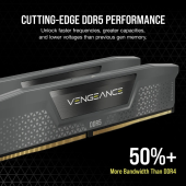 CORSAIR Pamięć DDR5 Vengeance 64GB/6000 (2*32GB) C30 AMD EXPO & Intel XMP - CMK64GX5M2B6000Z30 - Zdjęcie 5