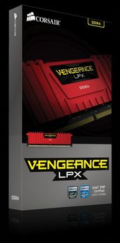 CORSAIR DDR4 Vengeance LPX 8GB/2666 RED CL16-18-18-35 1.20V XMP2.0 - CMK8GX4M1A2666C16R - Zdjęcie 1