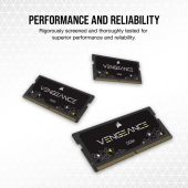 CORSAIR Pamięć DDR4 Vengeance 16GB/3200 (1x16GB) CL22 SODIMM  - CMSX16GX4M1A3200C22 - Zdjęcie 4