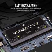 CORSAIR Pamięć DDR4 Vengeance 16GB/3200 (1x16GB) CL22 SODIMM  - CMSX16GX4M1A3200C22 - Zdjęcie 6
