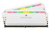 CORSAIR Pamięć DDR4 Dominator Platinum RGB 16GB/3200 (2*8GB) WHITE CL16 - CMT16GX4M2C3200C16W - Zdjęcie 1