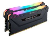 CORSAIR Pamięć DDR4 Vengeance RGB PRO 32GB/3200(2x16GB) BLACK CL16 Ryzen mem  - CMW32GX4M2Z3200C16 - Zdjęcie 2
