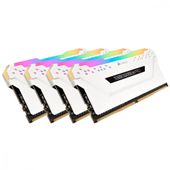 CORSAIR Pamięć DDR4 Vengeance RGB PRO 32GB/3600(4*8GB) CL18 biały - CMW32GX4M4C3600C18W - Zdjęcie 2