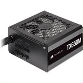 CORSAIR Półmodułowy zasilacz TX-M Series TX650M - 650-watowy ATX z certyfikatem 80 PLUS Gold (EU) - CP-9020229-EU - Zdjęcie 1