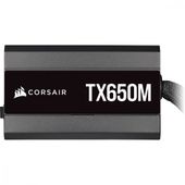 CORSAIR Półmodułowy zasilacz TX-M Series TX650M - 650-watowy ATX z certyfikatem 80 PLUS Gold (EU) - CP-9020229-EU - Zdjęcie 3