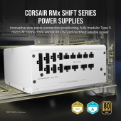 CORSAIR Zasilacz RM850X SHIFT 80+ GOLD ATX WHITE  - CP-9020274-EU - Zdjęcie 6