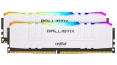 CRUCIAL Pamięć DDR4 Ballistix RGB 16/3600 (2* 8GB) CL16 Biały  - BL2K8G36C16U4WL - Zdjęcie 1