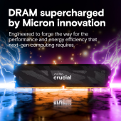 CRUCIAL Pamięć DDR5 Pro OC 32/6400(2*16GB) CL32 - CP2K16G64C32U5B - Zdjęcie 6